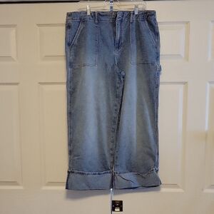 Denim Wide-Leg Jeans for Women
